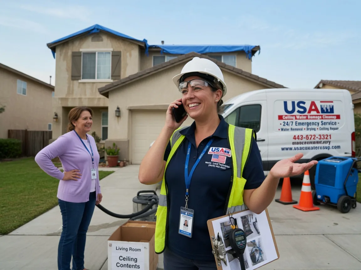 Ceiling Water Damage Restoration Ortonville, MI FAQs